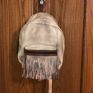 Fringe backpack